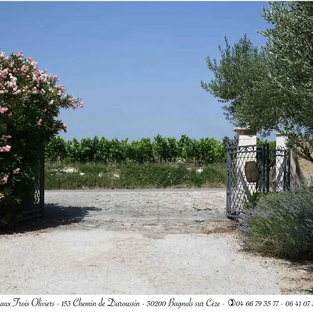 Сasa de vacaciones Aux Trois Oliviers Bagnols-sur-Cèze