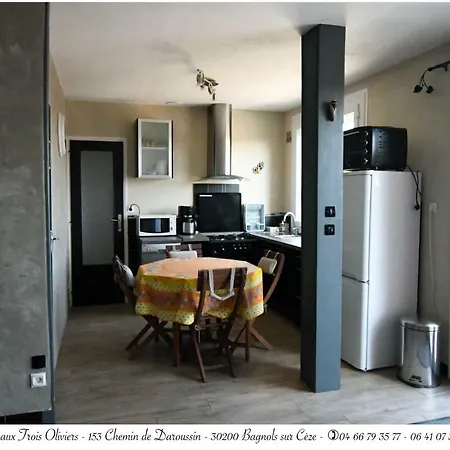 Сasa de vacaciones Aux Trois Oliviers Bagnols-sur-Cèze