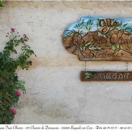 Сasa de vacaciones Aux Trois Oliviers Bagnols-sur-Cèze