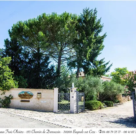 Сasa de vacaciones Aux Trois Oliviers Bagnols-sur-Cèze